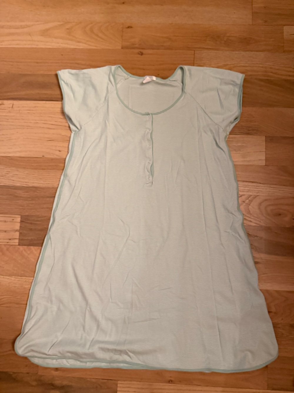 LAKE Pajamas Light Green Maternity/Nursing Nightgown Size S